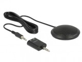 Microfon condensator omnidirectional de masa pentru conferinta cu jack stereo 3.5 mm 3 pini, Delock 65873