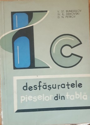 Desfasuratele pieselor din tabla - V. St. Bundjulov (1964) foto