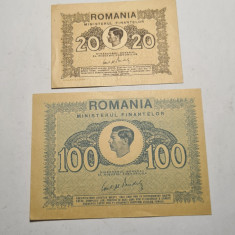 Lot 20 lei 1945 si 100 lei 1945