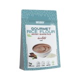 Faina de orez cu aroma de ciocolata Gourmet Rice Flour, 1000g, Weider