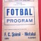 Program meci fotbal FC &quot;SOIMII&quot; SIBIU - &quot;METALUL&quot; PLOPENI (17.06.1978)
