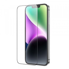 Folie de protectie Ecran HOCO pentru Apple iPhone 14 Plus / 13 Pro Max, Sticla Securizata, Full Glue, Set 25 bucati, Neagra