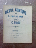 REVUE COMIQUE DU SALON DE 1851, CHAR, PARIS 1851