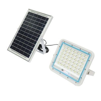 Proiector led de 100W cu panou solar 8W, baterie 5000mAh si telecomanda IP66 Breckner Germany foto