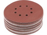 Set 50 Discuri Abrazive Velcro, 150Mm, 8 Gauri, P150