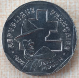 (M2022) MONEDA FRANTA - 2 FRANCS 1993 - JEAN MOULIN, Europa