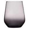 Pahar Sticla Negru Mat Smoke 425ml, Elegant, Rezistent, Compatibil Masina Spalat Vase