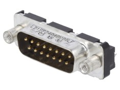 Conector D-Sub 15 pini soclu tată PCB THT