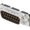 Conector D-Sub 15 pini soclu tată PCB THT