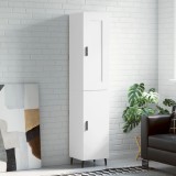 VidaXL Dulap &icirc;nalt, alb, 34,5x34x180 cm, lemn prelucrat