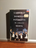 Caseta VHS Originala CARRERAS/DOMINGO/PAVAROTTI - (1990/DECCA/UK) - ca Noua, Caseta video, Engleza, warner bros. pictures