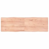 vidaXL Blat masă, 160x50x(2-4) cm, maro, lemn tratat contur organic 363970