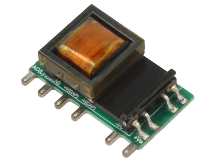 Convertor AC/DC 3W 24V DC - AIMTEC pentru PCB