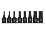 Set 8 chei imbus tubulare cu impact PROLINE o&Aring;&pound;el crom-molibden 5-19mm &Atilde;&reg;n cutie plastic