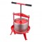 Presa manuala pentru struguri si fructe moi, Capacitate 9 l, Inox/Fonta, 405x705 mm