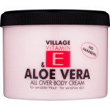 Cumpara ieftin Village Vitamin E Aloe Vera crema de corp 500 ml