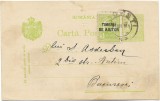 Romania - Carte postala Carol I Tipografiate, 1915 - 2 x 5 B, obliterata