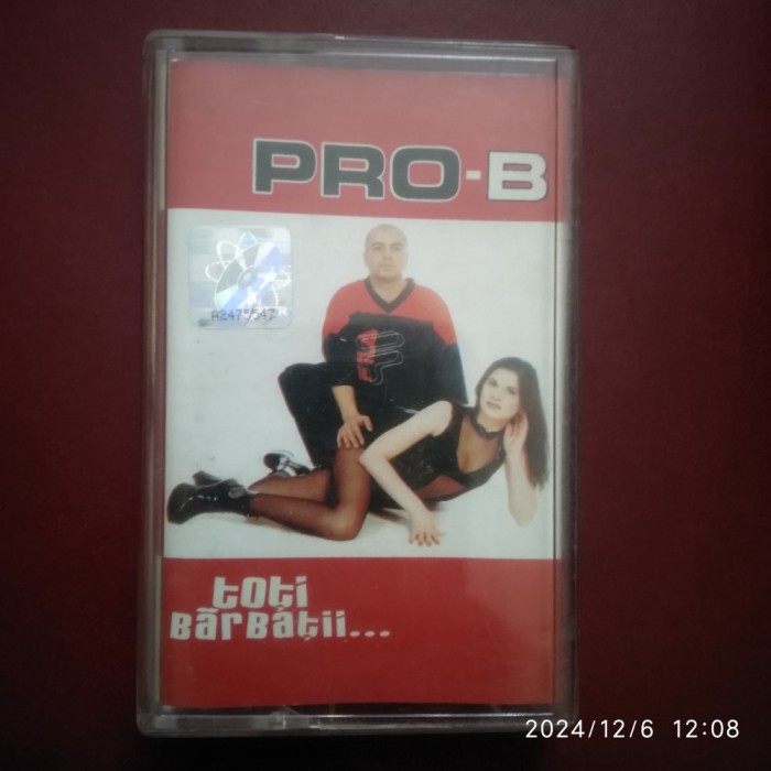 -Y- CASETA PRO-B - TOTI BARBATII ... - ORIGINALA , EXCELENTA
