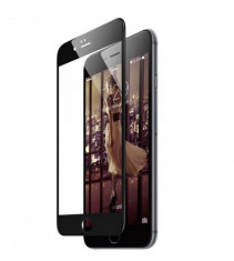 Folie sticla securizata tempered glass iPhone SE 2020 Full 3D - Black foto