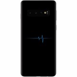 Husa silicon personalizata pentru Samsung Galaxy S10, Heartbeat