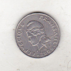 bnk mnd Polinezia Polinesia franceza 10 franci 2006