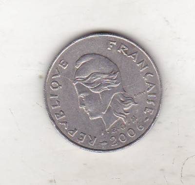 bnk mnd Polinezia Polinesia franceza 10 franci 2006 foto