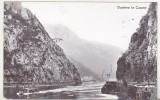 Bnk cp Dunarea la Cazane - Vedere - circulata, Printata, Mehedinti