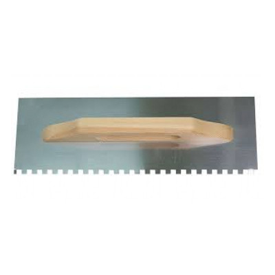 Gletiera cu dinti Top Strong, 380 x 130 mm, maner lemn foto