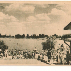 CPI B 10808 CARTE POSTALA - BUCURESTI. LACUL FLOREASCA, STRANDUL, RPR