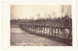 2366 - PARAIPANI, Vrancea, Bridge - old postcard, real PHOTO - unused, Necirculata, Fotografie