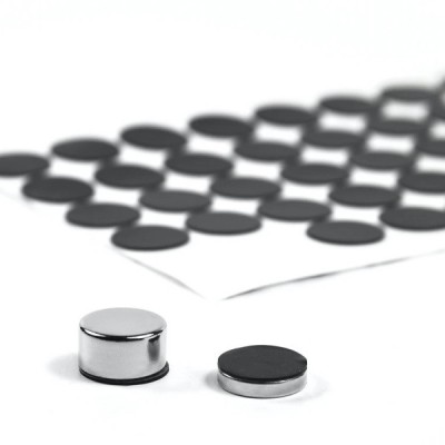 Discuri autoadezive din silicon, &amp;Oslash;15 mm, set de 60 bucati foto
