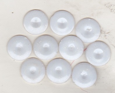 bnk jc - Romania - Jetoane de plastic pentru diverse jocuri - albe - lot 10 bucati foto