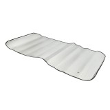 Parasolar auto pentru parbriz 140x70 cm din aluminiu cu ventuze Breckner