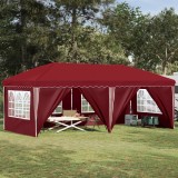 vidaXL Cort de Petrecere Pop-up 575 x 288 x 245 cm Burgundy 42019807