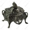 Caseta pentru bijuterii din metal cu capac &ndash; Elegant Metal