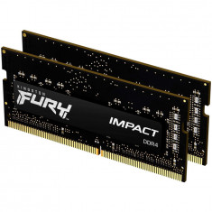 Memorie Laptop FURY Impact, 32GB DDR4, 2666MHz CL15, Dual Channel Kit