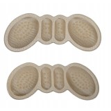 Set 2 branturi cu pernute pentru calcai, flippy, suport interior pentru incaltaminte, marime universala, aderent pe piele, crem