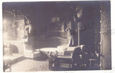 3311 - BUCURESTI, COTROCENI, Regale, The Queen&amp;#039;s sitting room real Photo unused foto