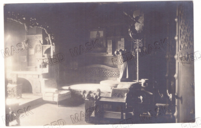 3311 - BUCURESTI, COTROCENI, Regale, The Queen&#039;s sitting room real Photo unused
