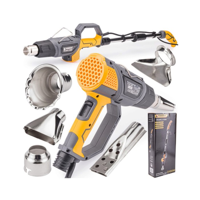Pistol pentru aer cald 2000 W, Powermat