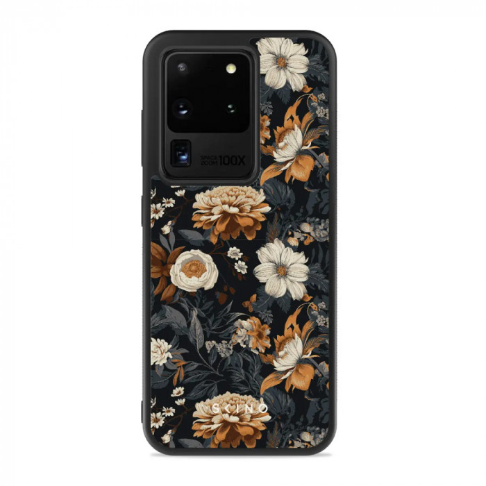 Husa Samsung Galaxy S20 Ultra - Skino Rusty Flowers, textura flori