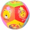 Jucărie Zornăitoare Minge, Animale, Multicolor, 17cm, Plastic