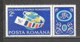 Romania.1990 Ziua marcii postale-cu vigneta DR.533