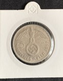 Moneda 5 reichsmark 1937 F RFG argint