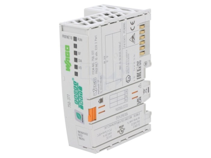 Interfață Rețea PROFINET RJ45 x2