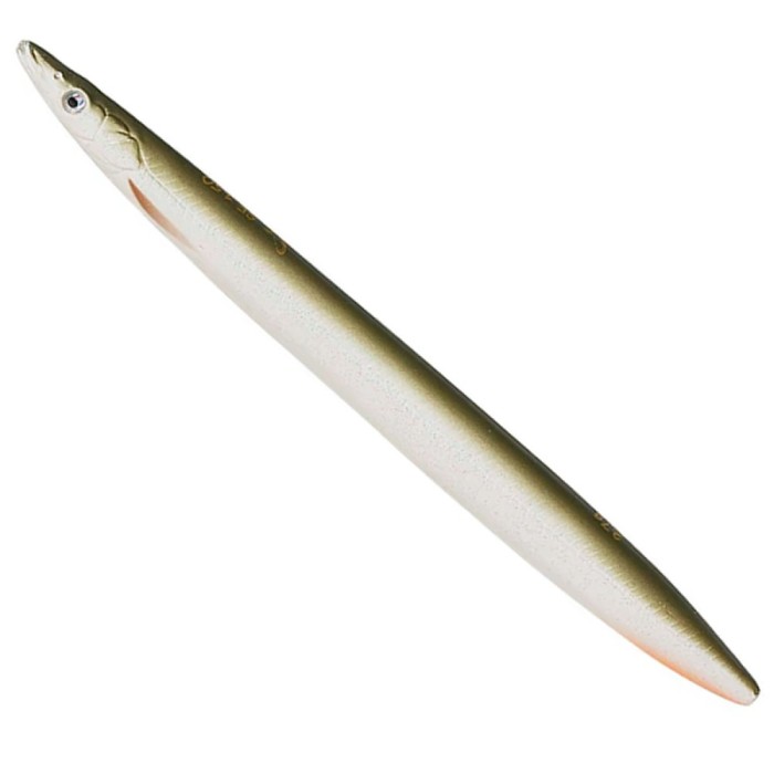 Vobler SAVAGE GEAR 3D Line Thru Sandeel, Matt White Tobis, 19g, 12.5cm, 1buc/pac