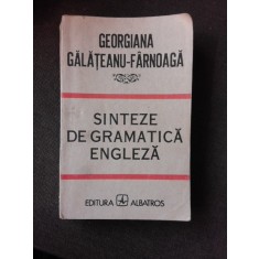 SINTEZE DE GRAMATICA ENGLEZA - GEORGIANA GALATEANU FARNOAGA