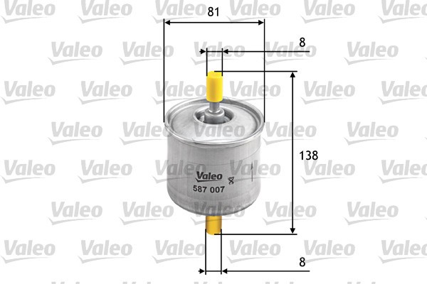 VALEO 587007 filtru combustibil