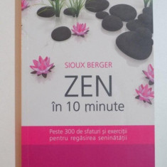 ZEN IN 10 MINUTE...de SIOUX BERGER 2013