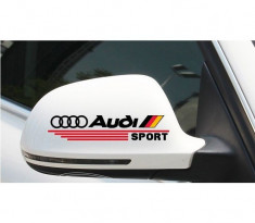 Sticker oglinda Audi Sport foto